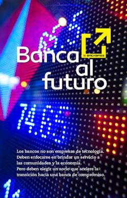 Banca futuro - Los bancos no son empresas de tecnología. Deben enfocarse en brindar un servicio a las comunidades y la economía. Pero deben elegir ...
