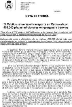 El Cabildo refuerza el transporte en Carnaval con 555.000 plazas adicionales en guaguas y tranvías