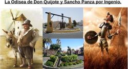 La Odisea de Don Quijote y Sancho Panza por Ingenio.
