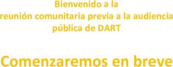 Comenzaremos en breve - Bienvenido a la reuni&oacute;n comunitaria previa a la audiencia p&uacute;blica de DART