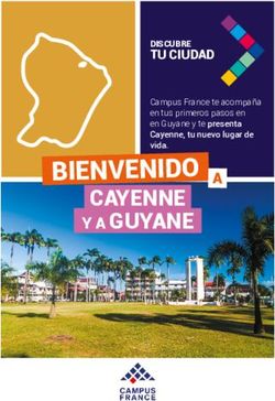 BIENVENIDO A CAYENNE Y A GUYANE - Campus France