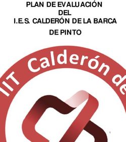 PLAN DE EVALUACIÓN DEL - I.E.S. CALDERÓN DE LA BARCA DE PINTO