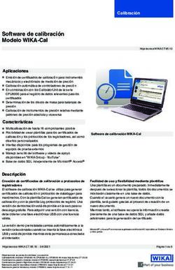 Software de calibración Modelo WIKA-Cal - Mensor