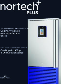 Cocinar y abatir: una experiencia única - ABATIDOR RÁPIDO-CONGELADOR-COCINA Cooking & chilling: a unique experience