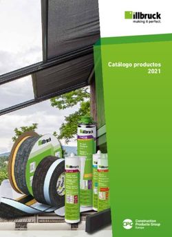 Catálogo productos 2021 - Illbruck