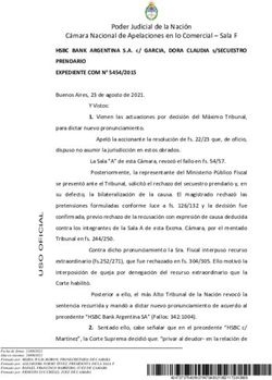 Poder Judicial de la Nación Cámara Nacional de Apelaciones en lo Comercial - Sala F