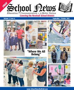 "Where We All Belong" - Covering the Newhall School District Education + Communication = A Better Nation