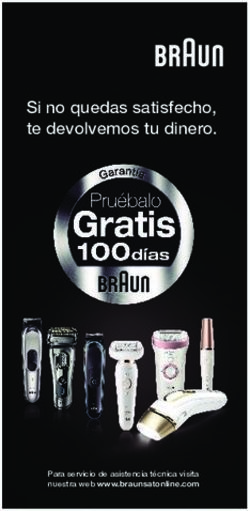 Si no quedas satisfecho, te devolvemos tu dinero.