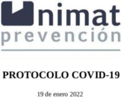 PROTOCOLO COVID-19 19 de enero 2022 - Unimat Prevención