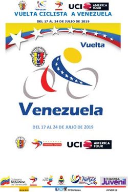 VUELTA CICLISTA A VENEZUELA - DEL 17 AL 24 DE JULIO DE 2019