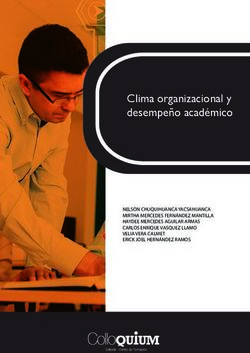 Clima organizacional y desempeño académico - NELSON CHUQUIHUANCA YACSAHUANCA MIRTHA MERCEDES FERNÁNDEZ MANTILLA HAYDEE MERCEDES AGUILAR ARMAS ...