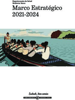 Marco Estratégico 2021-2024 - Departamento de Salud Gobierno Vasco - Euskadi.eus