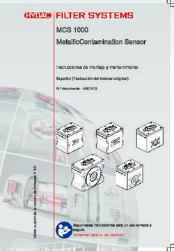MCS 1000 MetallicContamination Sensor - HYDAC