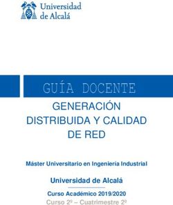 GENERACI&Oacute;N DISTRIBUIDA Y CALIDAD DE RED - Universidad de Alcal&aacute; M&aacute;ster Universitario en Ingenier&iacute;a Industrial - UAH
