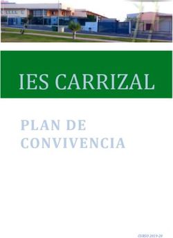IES CARRIZAL PLAN DE CONVIVENCIA - CURSO 2019-20