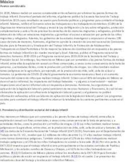 México Avance considerable