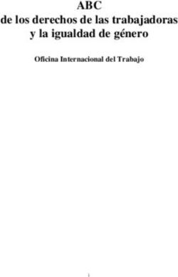 ABC de los derechos de las trabajadoras y la igualdad de género - Oficina Internacional del Trabajo