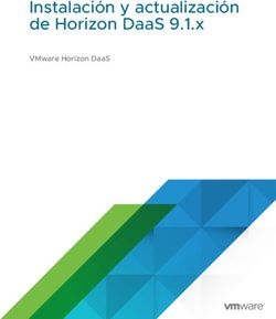 INSTALACI&Oacute;N Y ACTUALIZACI&Oacute;N DE HORIZON DAAS 9.1.X - VMWARE HORIZON DAAS - VMWARE ...