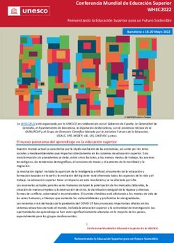 Conferencia Mundial de Educación Superior - WHEC2022