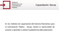BIENVENIDO En los módulos de capacitación del Sistema Electrónico para la Contratación Pública - Secop, tendrá la oportunidad de conocer y ...