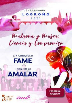 FAME AMALAR Matrona y Mujer: Ciencia y Compromiso - XIX CONGRESO I CONGRESO