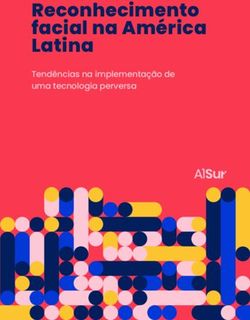 Reconhecimento facial na América Latina - Tendências na implementação de uma tecnologia perversa - Al Sur