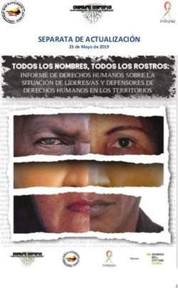 SEPARATA DE ACTUALIZACI&Oacute;N - 23 de Mayo de 2019 - Indepaz