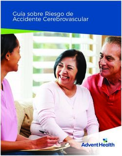 Guía sobre Riesgo de Accidente Cerebrovascular