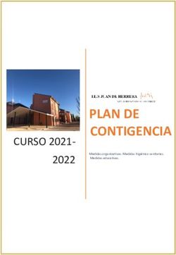 PLAN DE CONTIGENCIA CURSO 2021- IES Juan Herrera