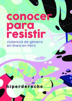 Violencia de género en línea en Perú - Hiperderecho