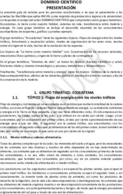 DOMINIO CIENTIFICO PRESENTACI&Oacute;N