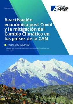 Reactivación económica post Covid y la mitigación del Cambio Climático en los países de la CAN