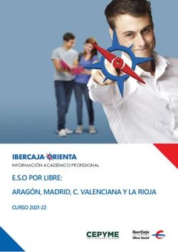 E.S.O POR LIBRE: ARAGÓN, MADRID, C. VALENCIANA Y LA RIOJA - CURSO 2021-22 INFORMACIÓN ACADÉMICO PROFESIONAL