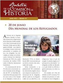 20 de junio D&iacute;a Mundial de los Refugiados - Comisiones del ...