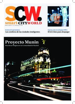 SCW. smart.cityworld Proyecto Munin - Los cerebros de las ciudades inteligentes - ITU