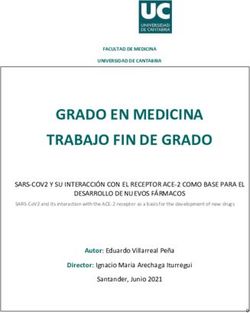 GRADO EN MEDICINA TRABAJO FIN DE GRADO