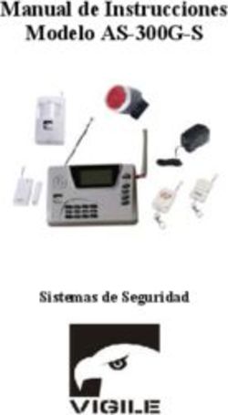 Manual de Instrucciones Modelo AS-300G-S - Sistemas de Seguridad