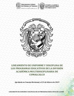 LINEAMIENTO DE UNIFORME Y DISCIPLINA DE LOS PROGRAMAS EDUCATIVOS DE LA DIVISIÓN ACADÉMICA MULTIDISCIPLINARIA DE COMALCALCO - Universidad ...