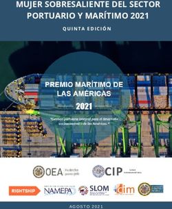 MUJER SOBRESALIENTE DEL SECTOR PORTUARIO Y MAR&Iacute;TIMO 2021 - QUINTA EDICI&Oacute;N - AGOSTO 2021