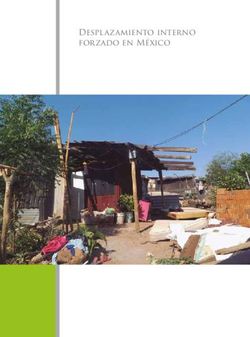 Desplazamiento interno forzado en M&eacute;xico - Cmdpdh