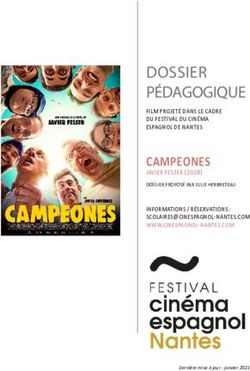 Dossier p&eacute;Dagogique - Festival du Cin&eacute;ma Espagnol
