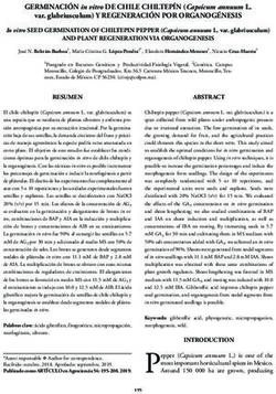 GERMINACI&Oacute;N in vitro DE CHILE CHILTEP&Iacute;N (Capsicum annuum L. var. glabriusculum) Y REGENERACI&Oacute;N POR ORGANOG&Eacute;NESIS - Colpos