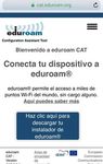 Instrucciones de configuración de EDUROAM para Apple iOS.