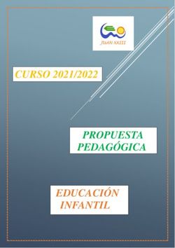 PROPUESTA PEDAG&Oacute;GICA EDUCACI&Oacute;N INFANTIL - Gobierno de ...