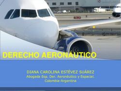 DERECHO AERONÁUTICO DIANA CAROLINA ESTÉVEZ SUÁREZ - Abogada Esp. Der. Aeronáutico y Espacial.