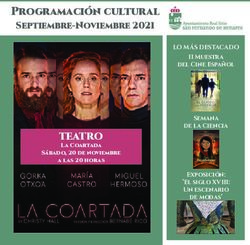 Programación cultural - Septiembre-Noviembre 2021 - TEATRO - Ayuntamiento de San Fernando de ...