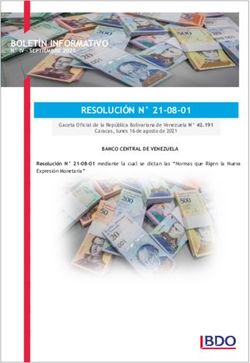 RESOLUCI&Oacute;N N - BDO Venezuela
