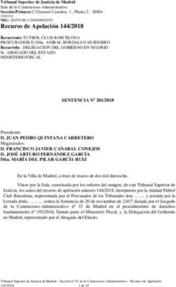 Recurso de Apelaci&oacute;n 144/2018 - Senn Ferrero