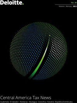 Central America Tax News - No. 38 Febrero - February, 2022 - Deloitte