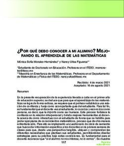 POR QU&Eacute; DEBO CONOCER A MI ALUMNO? MEJO-RANDO EL APRENDIZAJE DE LAS MATEM&Aacute;TICAS - Revista Educarnos